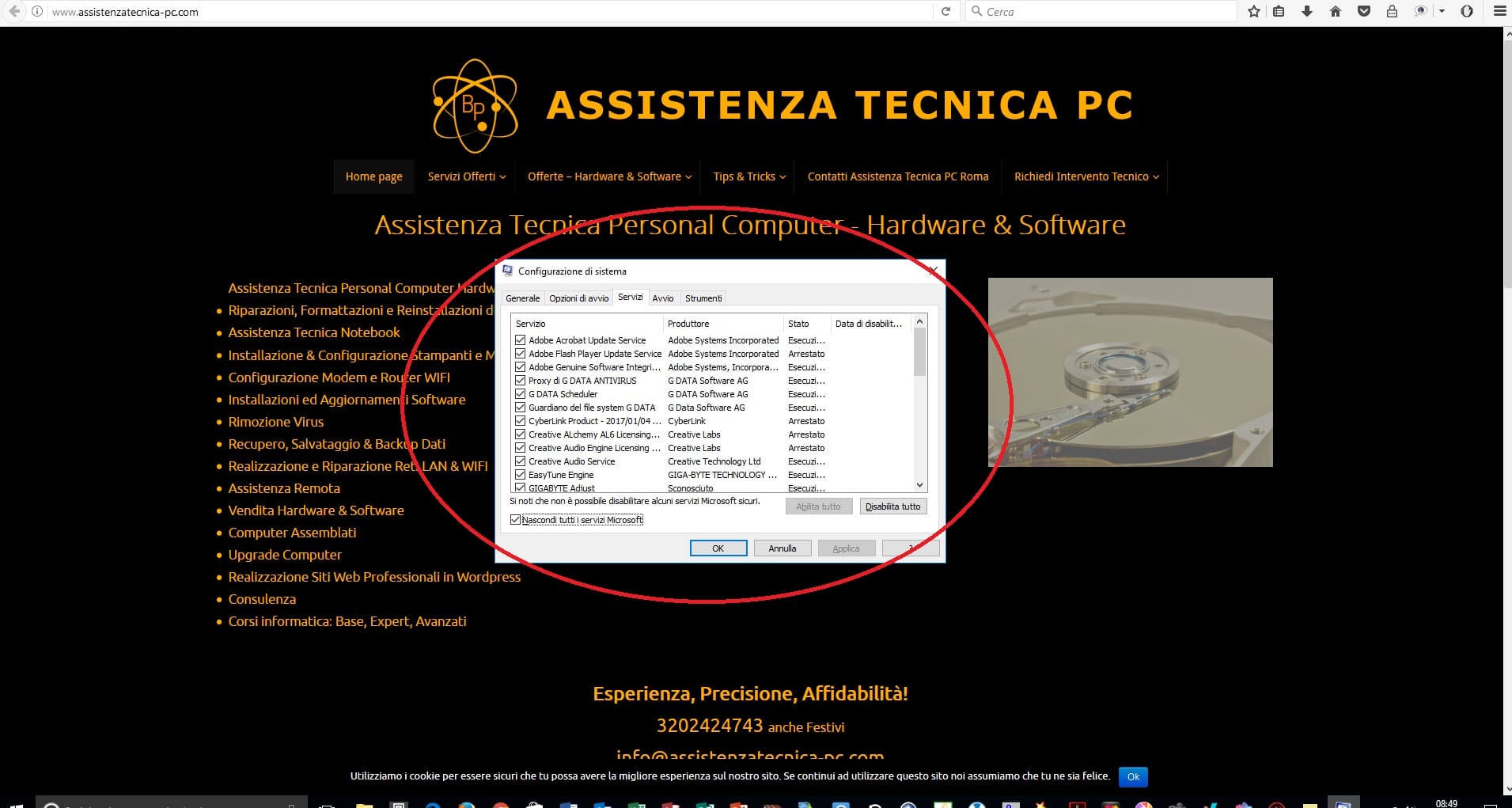 velocizzare windows 10