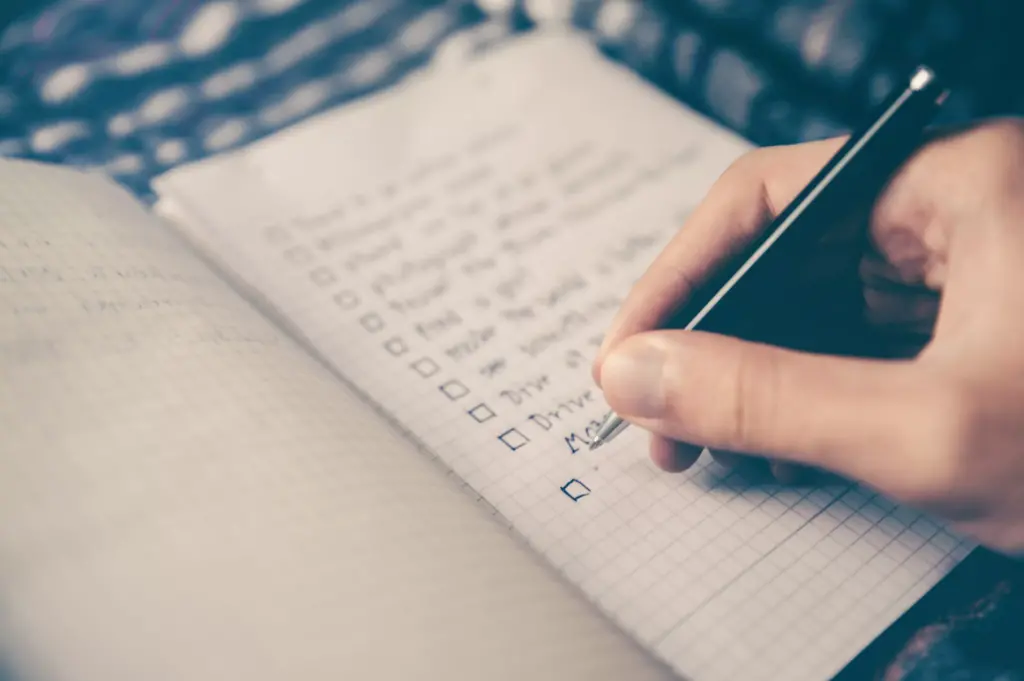 checklist 2589418